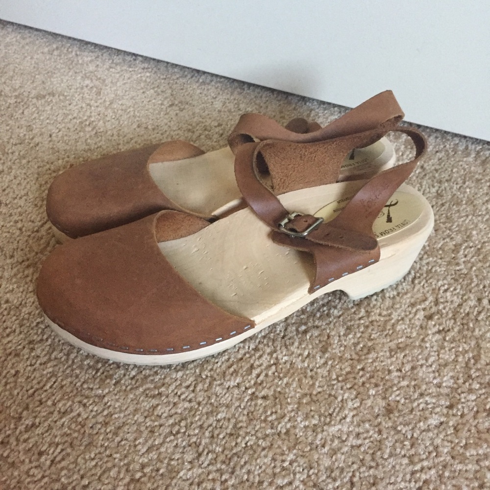 Lotta from Stockholm Low Wood Clogs